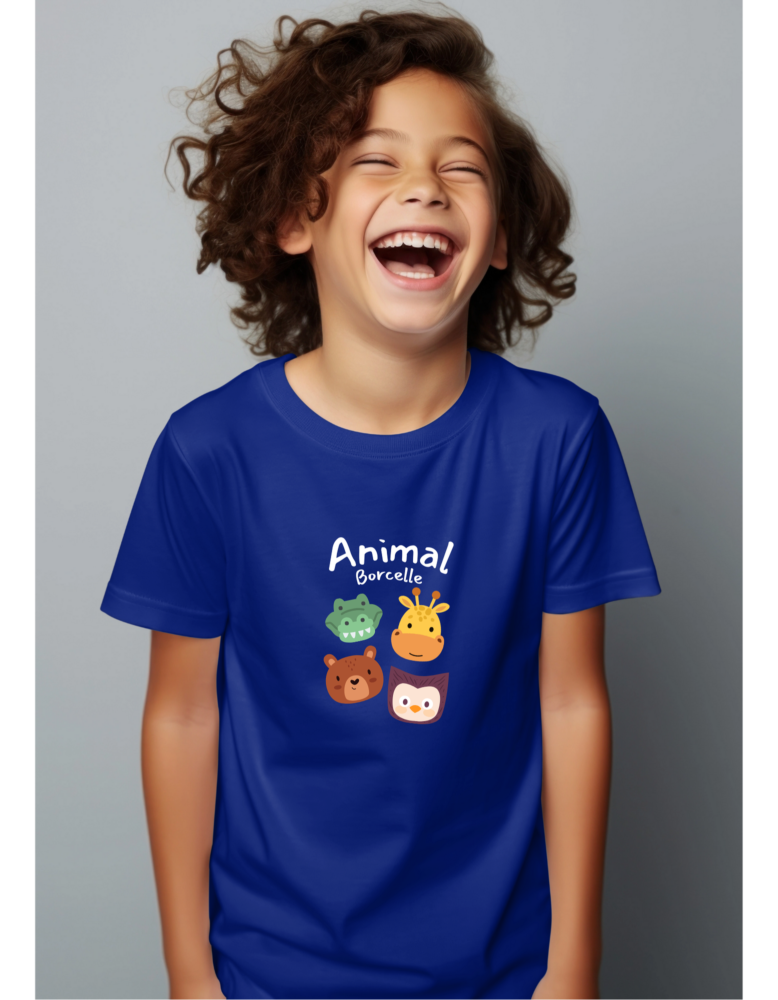 Kid Boy Animal Brocelle Tshirt