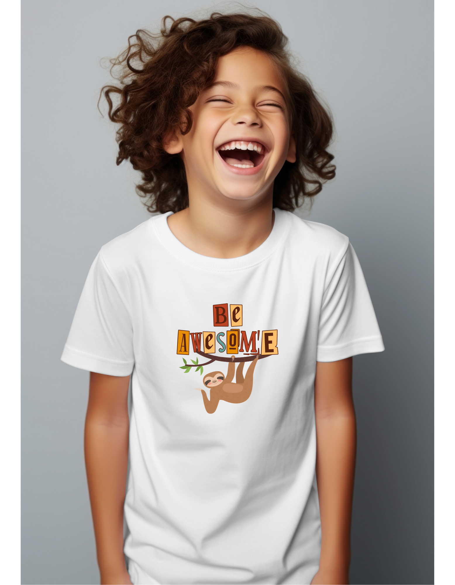 Kid Boy Be Awesome Tshirt