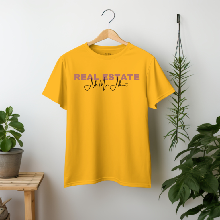 Men & Women Real Estate Ask me About Tshirt